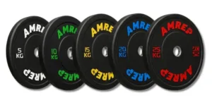 Sada Bumper kotúčov AMREP FITNESS 150kg