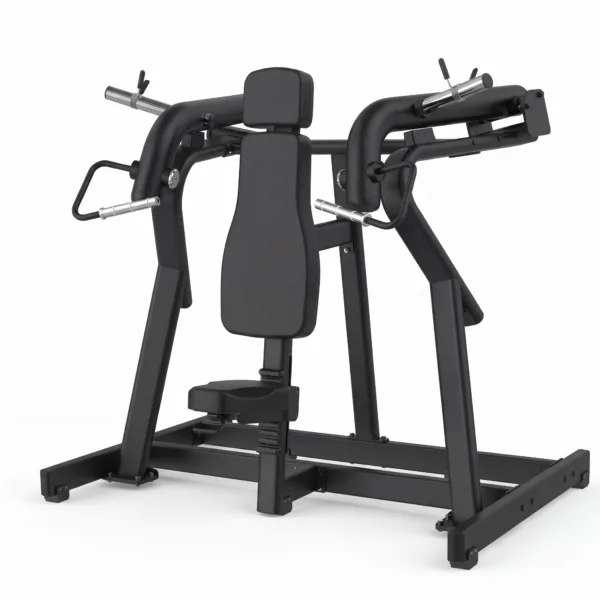 Posilovací stroj na ramena - SHOULDER PRESS (na kotouče)