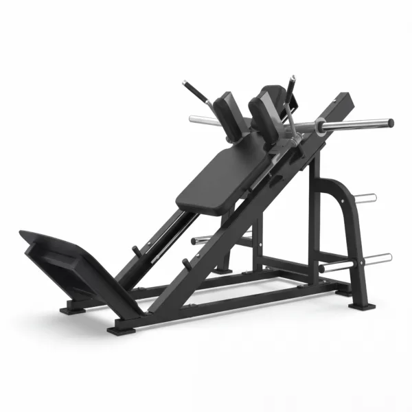 Hacken dřep na nohy - HACK SQUAT MACHINE (nakládací)