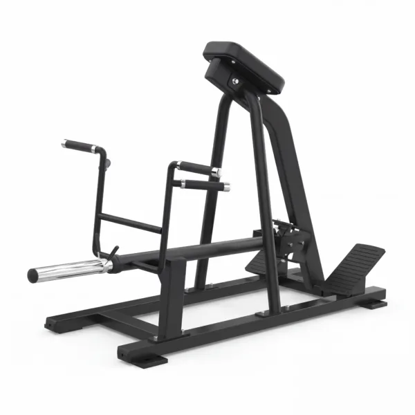 Stroj na přítahy v předklonu na záda - T ROWING MACHINE (nakládací)