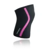 Rehband RX bandáž na koleno 7 mm - černá/růžová